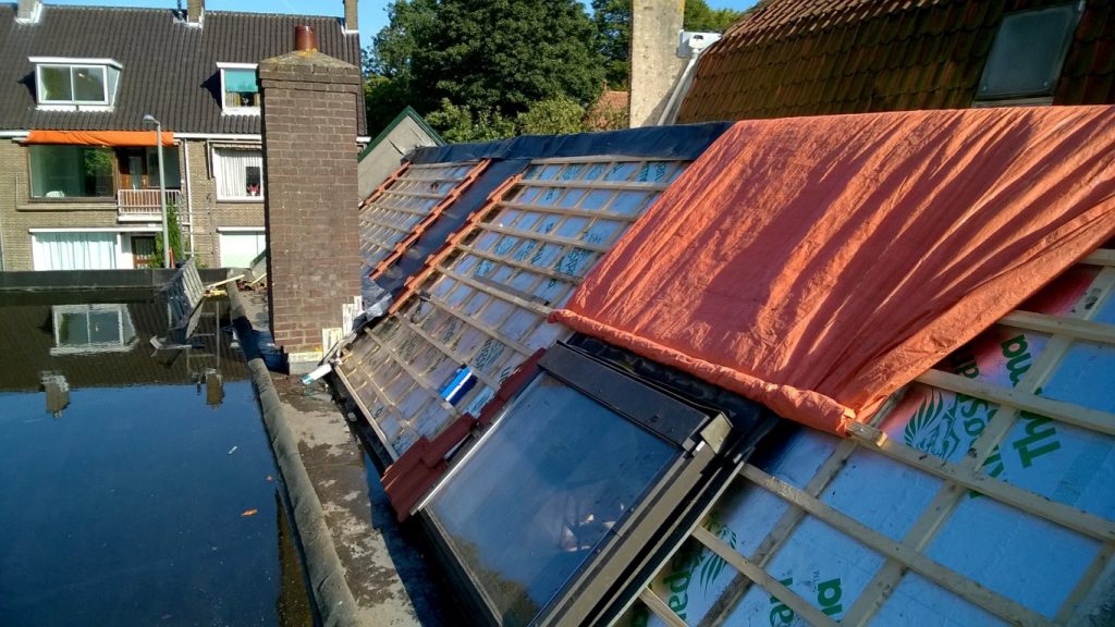 Isoleren van hellende daken (foto 4)